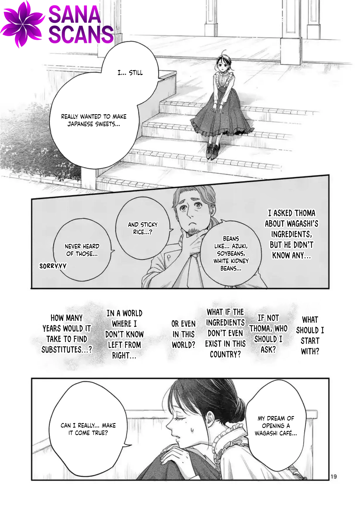 Got summoned to another world by accident, so I’ll just make Japanese sweets. Chapter 2 Page 19
